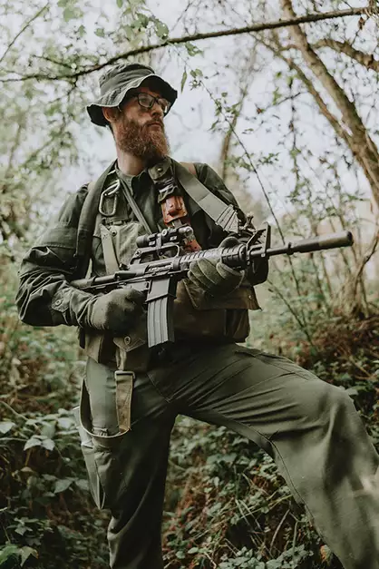 Gazowa Replika Karabinka Colt 610/XM177E2 - Black [EMG]