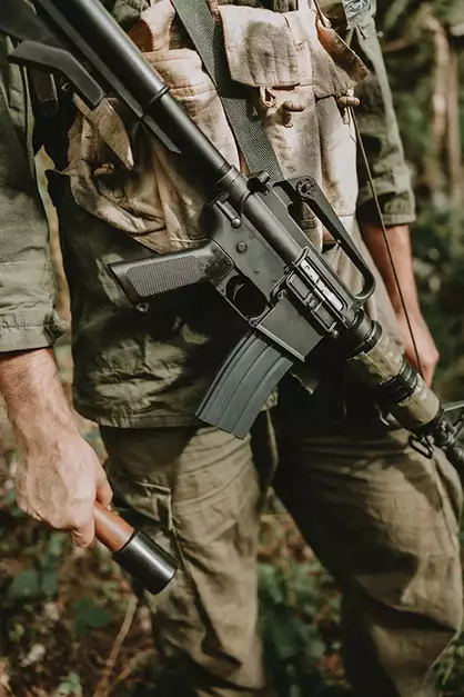 Colt 609/GAU-5/A GBBr Replica - Black [EMG]