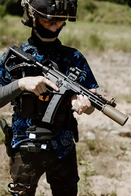 Daniel Defense PCC SBR MWS GBBR Replica - Black [EMG]