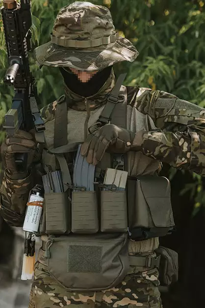 Ładownica wielofunkcyjna GP Laser-Cut - Ranger Green [8FIELDS]