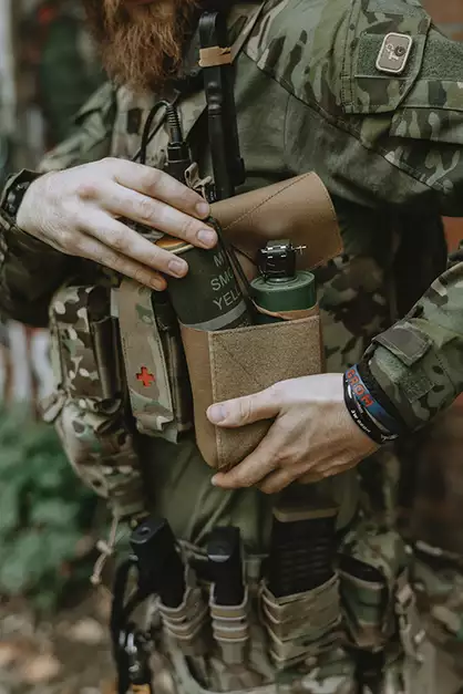 Multifunctional GP Laser-Cut Pouch - TAN [8FIELDS]