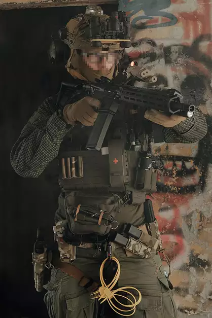 Buckle-Up COMPACT Panel - insert for 3 magazines, MOLLE Laser Cut - Multicam [8FIELDS]