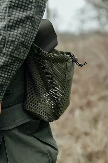 Laser Cut Foldable Mesh Dump Pouch - Multicamo Tropic [8FIELDS]
