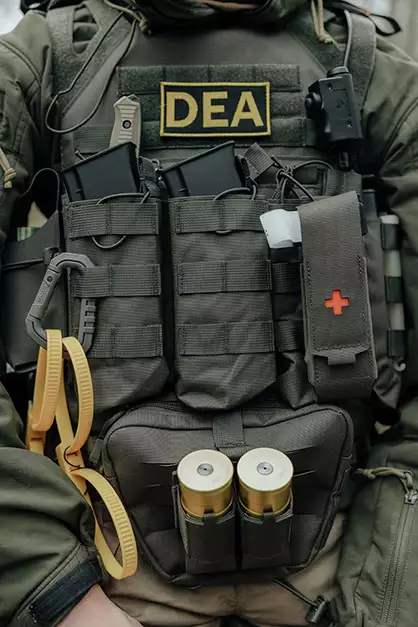 Universal Tourniquet Pouch, Laser Cut  - Olive [8FIELDS]