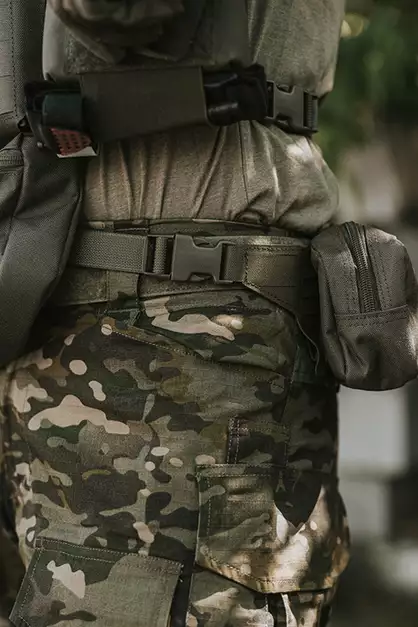 System Nerki Modułowej Laser Cut Molle - Olive [8FIELDS]