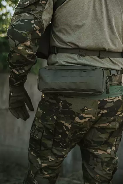 System Nerki Modułowej Laser Cut Molle - Olive [8FIELDS]