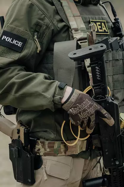 AR 2-magazine pouch, Laser Cut - Olive [8FIELDS]