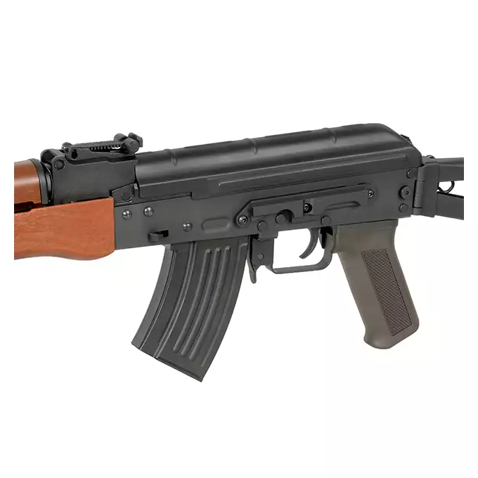 [Zestaw] Krótki Stalowy Magazynek AK Mid-cap 85 kulek [Double Bell]