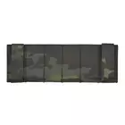 MOLLE Panel 6x3 for chest rig harness LASER CUT - Multicamo Black [8FIELDS]