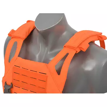 Jump Plate Carrier Buckle Up Laser cut z Atrapami Płyt Balistycznych - Orange [8FIELDS]