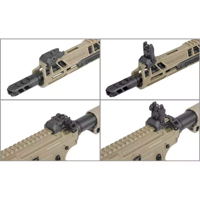 [Zestaw] M916G UTR556 - Tan [DE] + Pokrowiec na broń 100cm - Black [8FIELDS]