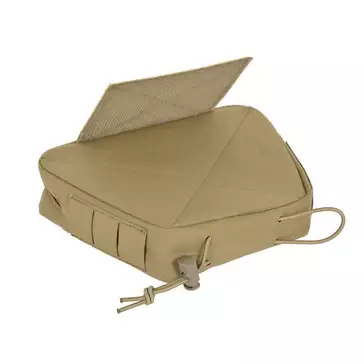 Lower utility pouch for accessories with shockcord retention, Laser Cut - TAN [8FIELDS]