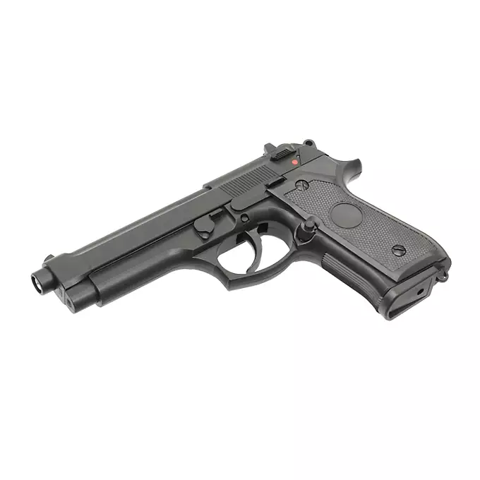 [Zestaw] ST92F Non-Blowback Airsoft Gas Pistol - Black [STTi] + Light Performance Blue Gas [Nimrod]