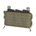 Panel Buckle-up COMPACT - wkład na 3 magazynki, MOLLE Laser Cut - Ranger green [8FIELDS]