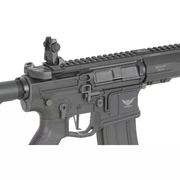 [Zestaw] M916G UTR556 - Black [DE] + Magazynek Mid-Cap na 220 kulek do AR15/M4/M16 -  Black [DE]