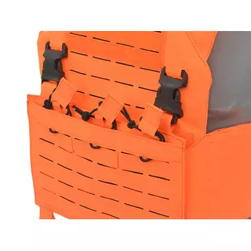 Jump Plate Carrier Buckle Up Laser cut z Atrapami Płyt Balistycznych - Orange [8FIELDS]