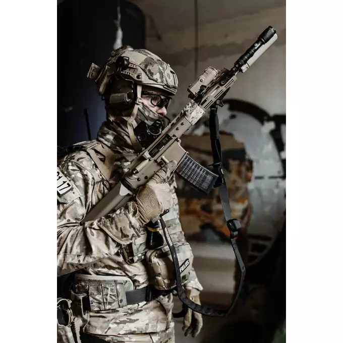 [Zestaw] Replika gazowa karabinka Noveske 10.5" Gen III Shorty 300BLK - Tan [EMG] + Magazynek LANCER L5 300blk AWN Green Gaz do karabinków gazowych CGS, MWS - FDE [EMG]