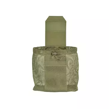 Laser Cut Foldable Mesh Dump Pouch - Olive [8FIELDS]