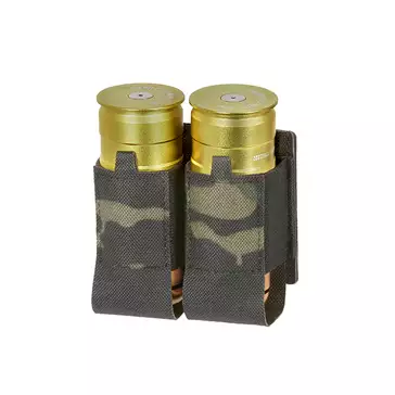 Double 40mm grenade pouch LASER CUT - Multicamo Black [8FIELDS]