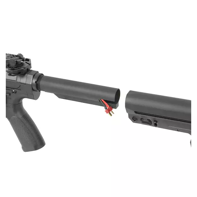 [Zestaw] M904E Fire Control System Edition [DE] + Magazynek Mid-Cap na 220 kulek do AR15/M4/M16 -  Black [DE]