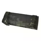 MOLLE Panel 6x3 for chest rig harness LASER CUT - Multicamo Black [8FIELDS]