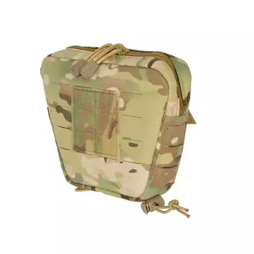 Lower utility pouch for accessories with shockcord retention, Laser Cut - Multicamo [8FIELDS]