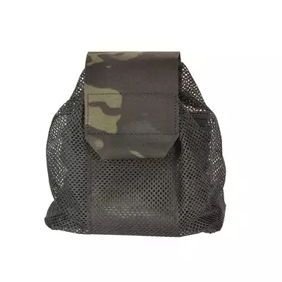 Laser Cut Foldable Mesh Dump Pouch - Multicamo Black [8FIELDS]