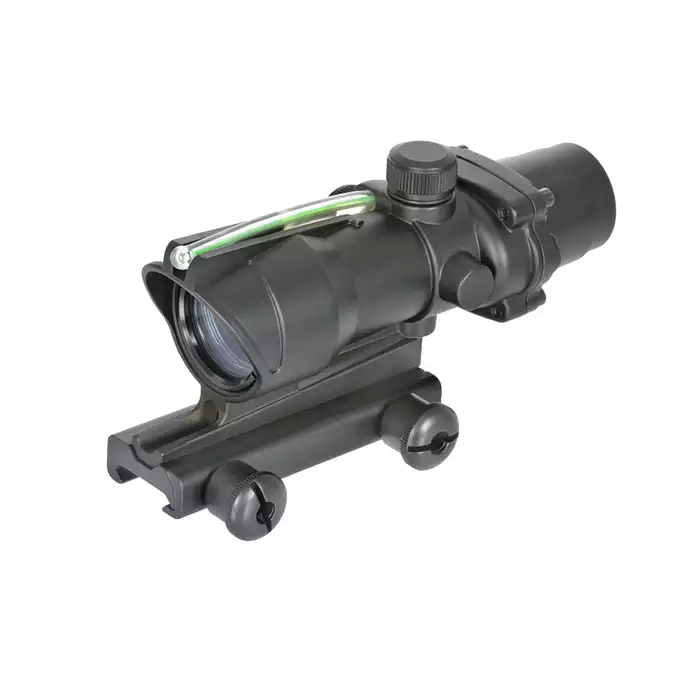[Zestaw] Replika karabinu maszynowego M249 PARA Sports Line [A&amp;K] + Celownik kolimatorowy z światłowodem - Black [T-Eagle]