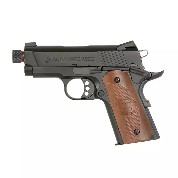 Replika pistoletu COLT 1911 DEFENDER licencjonowana przez EMG [6MMPROSHOP]