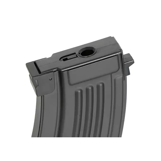 [Zestaw] Krótki Stalowy Magazynek AK Mid-cap 85 kulek [Double Bell]