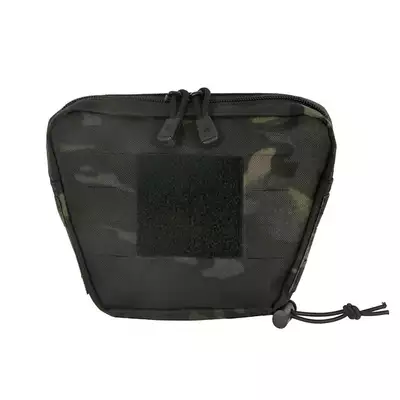 Dolna kieszeń użytkowa na akcesoria z linkami shockcord, Laser Cut - Multicamo Black [8FIELDS]