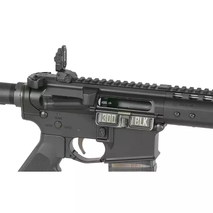 [Zestaw] Replika gazowa karabinka Noveske 10.5" Gen III Shorty 300BLK - Black [EMG] + Magazynek LANCER L5 300blk AWN Green Gaz do karabinków gazowych CGS, MWS - Black [EMG]