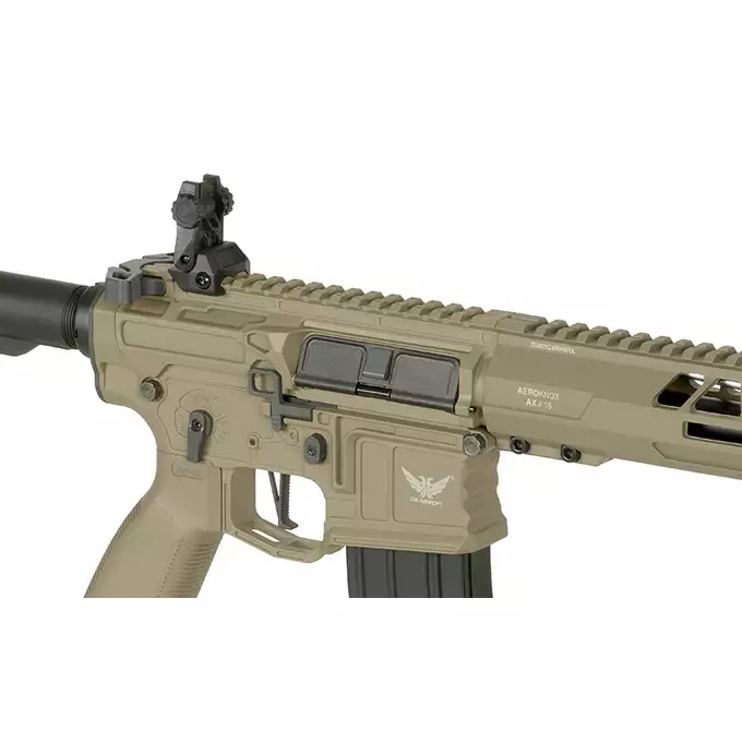 [Zestaw] M916G UTR556 - Tan [DE] + Pokrowiec na broń 100cm - Black [8FIELDS]