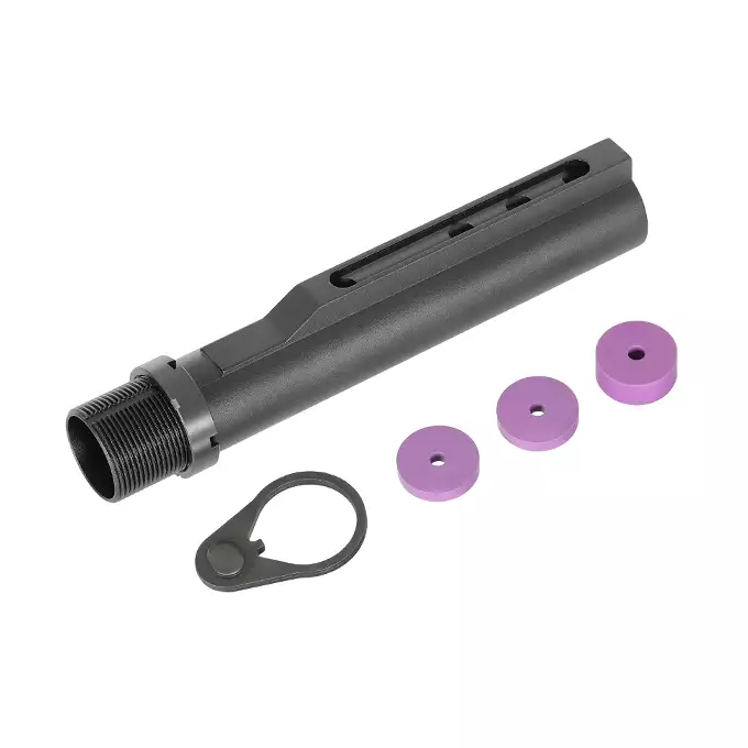 Ensemble Nozzle en aluminium CNC avec valve réglable pour les séries CGS M4, TM MWS GBBR [CGS]