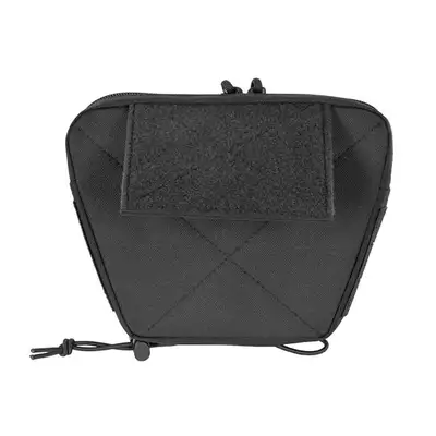 Laser Cut Lower Accessory Utility Pocket with Shockcords for Tourniquet - Black [8FIELDS]