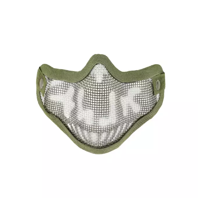 Steel Skull Mesh Mask - Olive [8FIELDS]