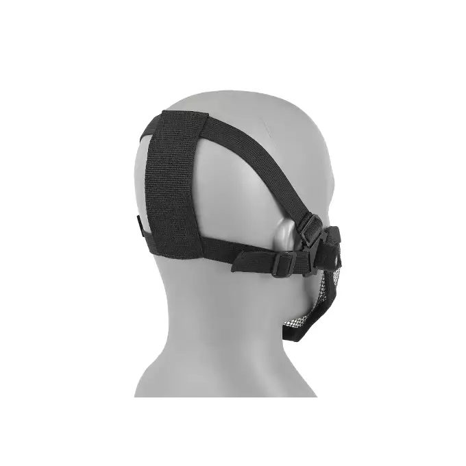 Steel Skull Mesh Mask - Black [8FIELDS]