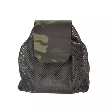 Laser Cut Foldable Mesh Dump Pouch - Multicamo Black [8FIELDS]
