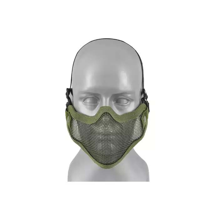 Stalowa maska siatkowa - Olive [8Fields]