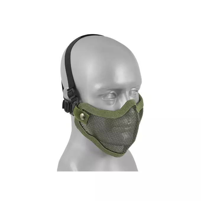 Stalowa maska siatkowa - Olive [8Fields]