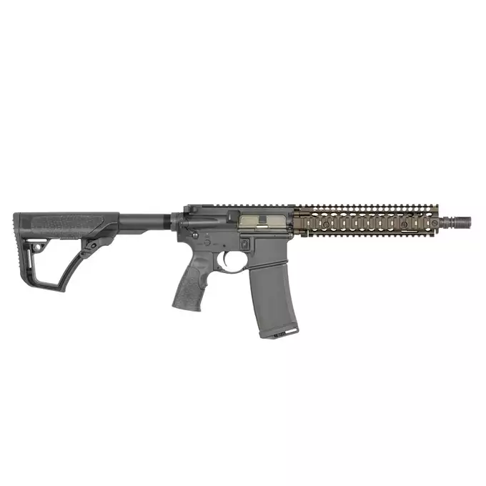Daniel Defense DDM4 MK18 RIII 9.5 GBBR MWS Gas Airsoft Rifle - FDE [EMG]