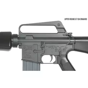 Colt M603/M16A1 GBBr Replica - Black [EMG]