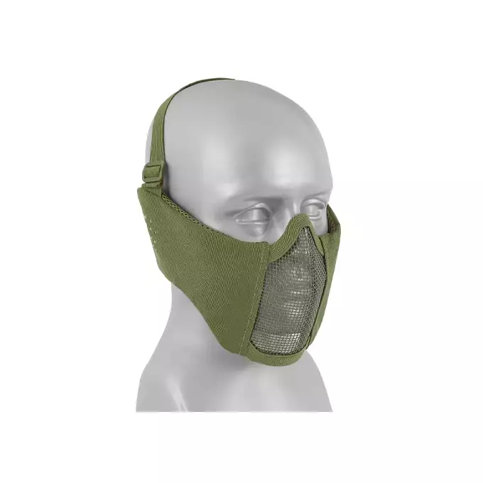 Low-Profile Protective Mask with Cheek and Ear Protection type A - Olive [8FIELDS]