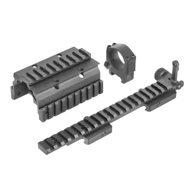 Replica Style NADS Mount 30mm Scope Ring Assembly (7.62 Version) - Black [CGS]