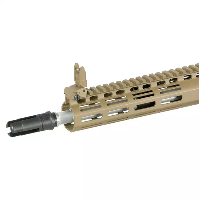 [Zestaw] Replika gazowa karabinka Noveske 10.5" Gen III Shorty 300BLK - Tan [EMG] + Standard Performance Green Gas 500ml [Nimrod]