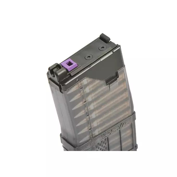 [Zestaw] Magazynek LANCER L5 300blk AWN Green Gaz do karabinków gazowych CGS, MWS - FDE [EMG]