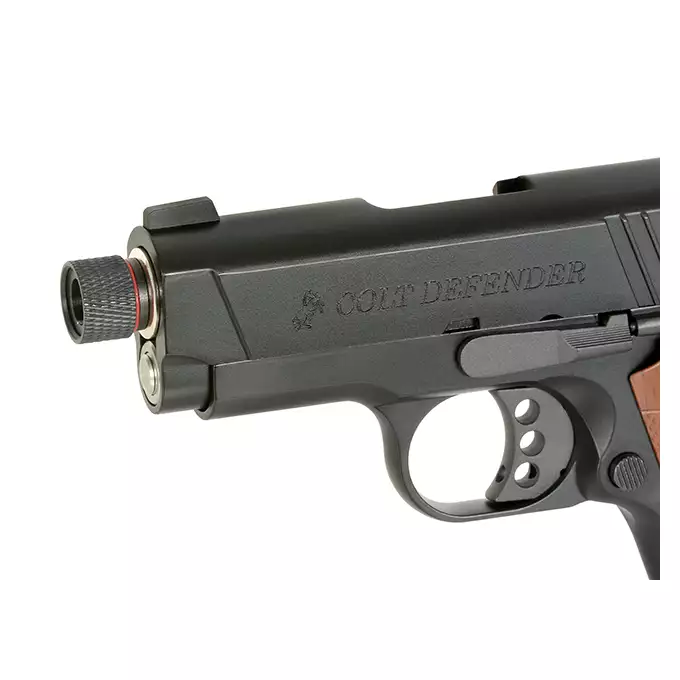 Replika pistoletu COLT 1911 DEFENDER licencjonowana przez EMG [6MMPROSHOP]