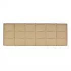 MOLLE Panel 6x3 for chest rig harness LASER CUT - Tan [8FIELDS]