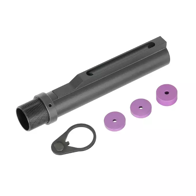 Zestaw dysz CNC z aluminium z regulowanym zaworem do serii CGS M4,  TM MWS GBBR [CGS]