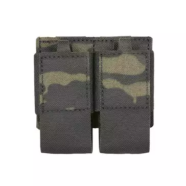 Double 40mm grenade pouch LASER CUT - Multicamo Black [8FIELDS]